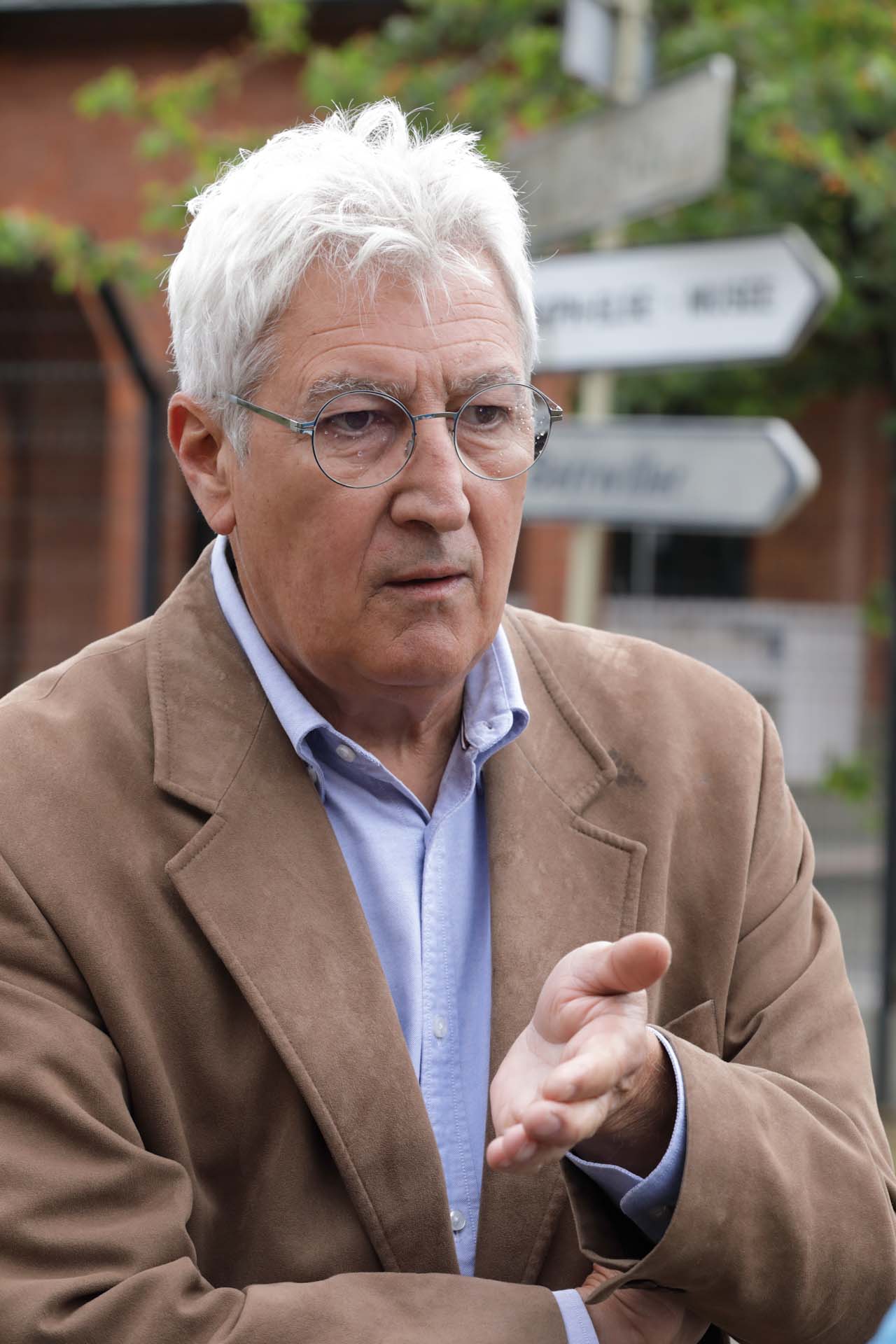 The mayor of Wittelsheim, Yves Goepfert.